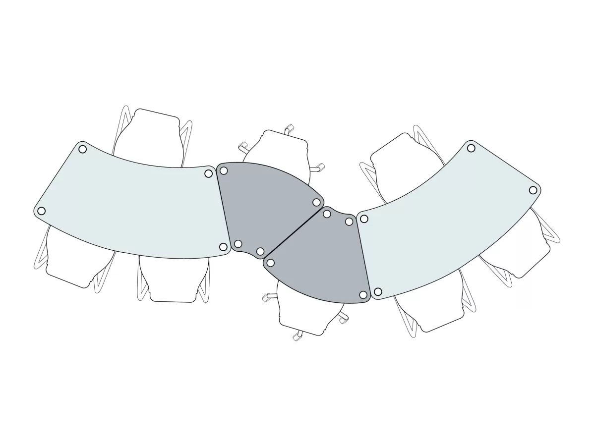 FLÖTOTTO - FLEX TABLE Segment 160