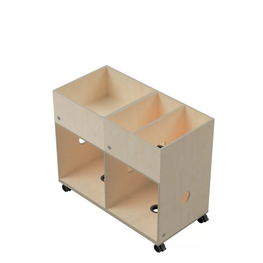 FLÖTOTTO - ACTIVE Aufsatzbox 200 - Öffnung front