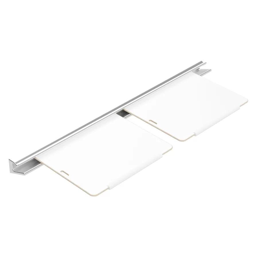 ANY Wandschiene 2er - 2 ANY Boards FLÖTOTTO - ANY Wandschiene