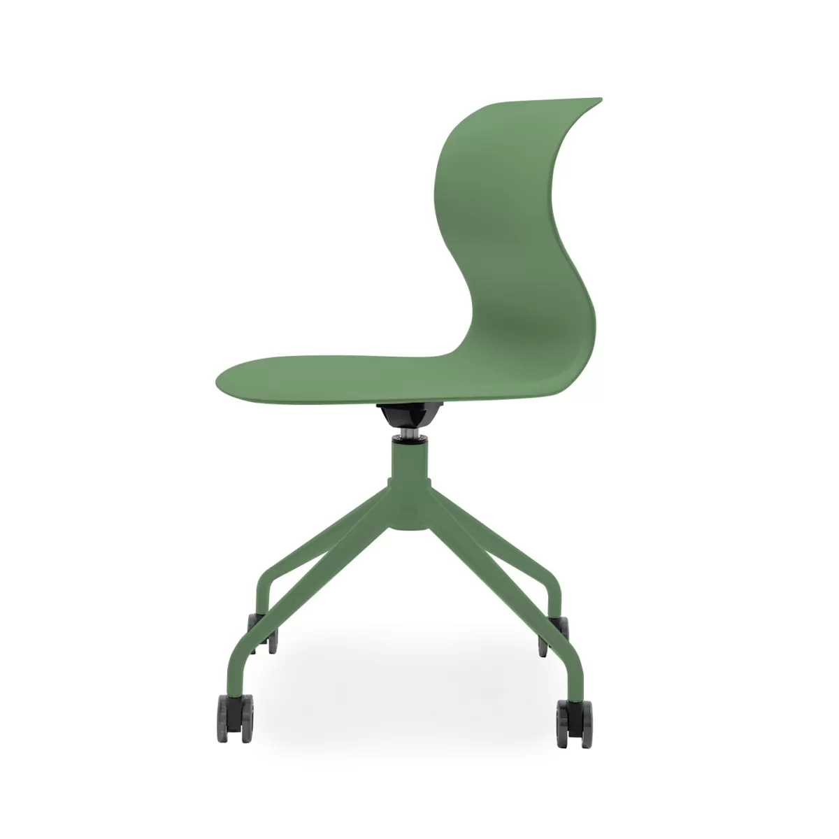 FLÖTOTTO - PRO CHAIR Vierstern-Aluminiumgestell mit Rollen